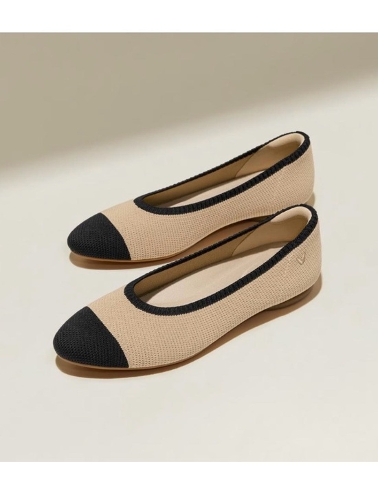 Vivaia Shoes - Vivaia Tamia 2.0 Cap Toe Ballet Flats 39 / 8